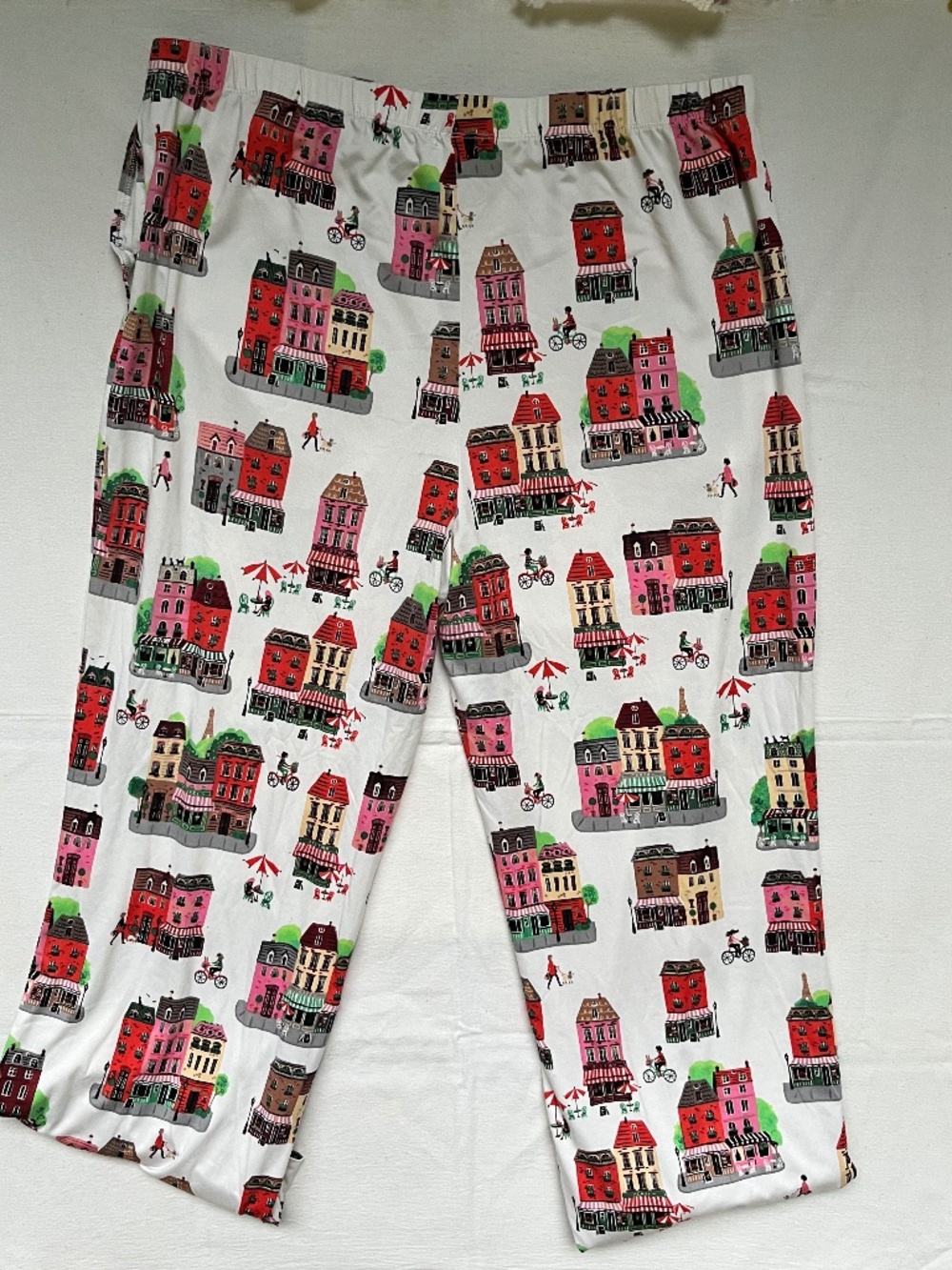 Womens beauty sleep social pajama lounge pant XXL whimsical ville elastic waist